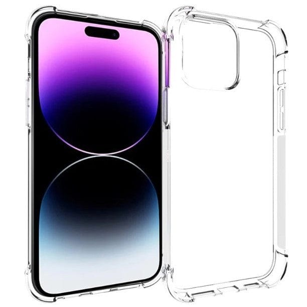 Husa de protectie, TPU, pentru Apple iPhone 15 Pro Max, Antisoc, Protectie colturi, Rezistenta la impact, 1.5 mm, Transparenta