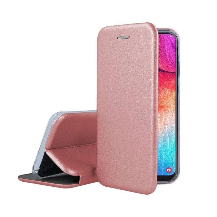 HUSA DE PROTECTIE COMPATIBILA CU SAMSUNG GALAXY A02S MAGNET BOOK CASE ROZ-AURIU