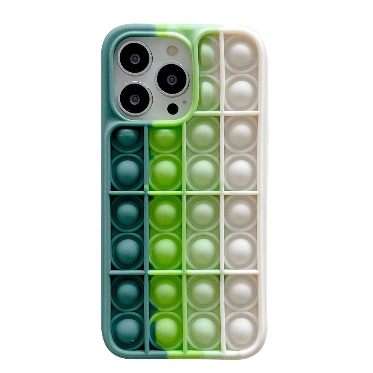 Husa de protectie Pop It compatibila cu Apple iPhone 13,Model 3,Multicolor