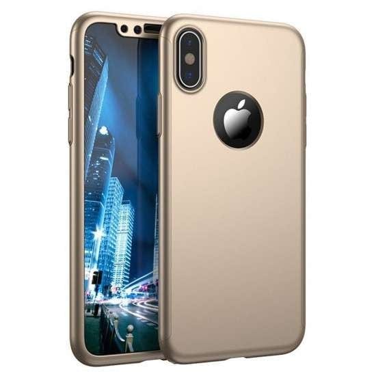 HUSA DE PROTECTIE PENTRU SAMSUNG GALAXY A70, FULL COVER 360, AURIU + FOLIE DE PROTECTIE