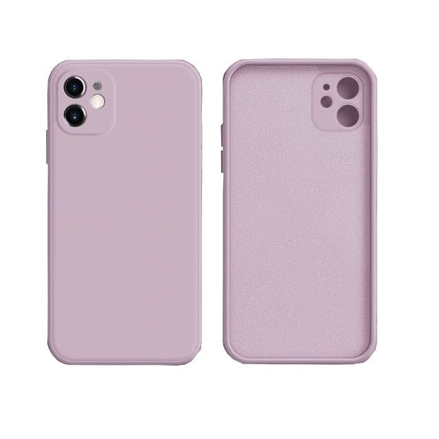 Husa protectie compatibila cu Apple iPhone X/XS Liquid Silicone Mov