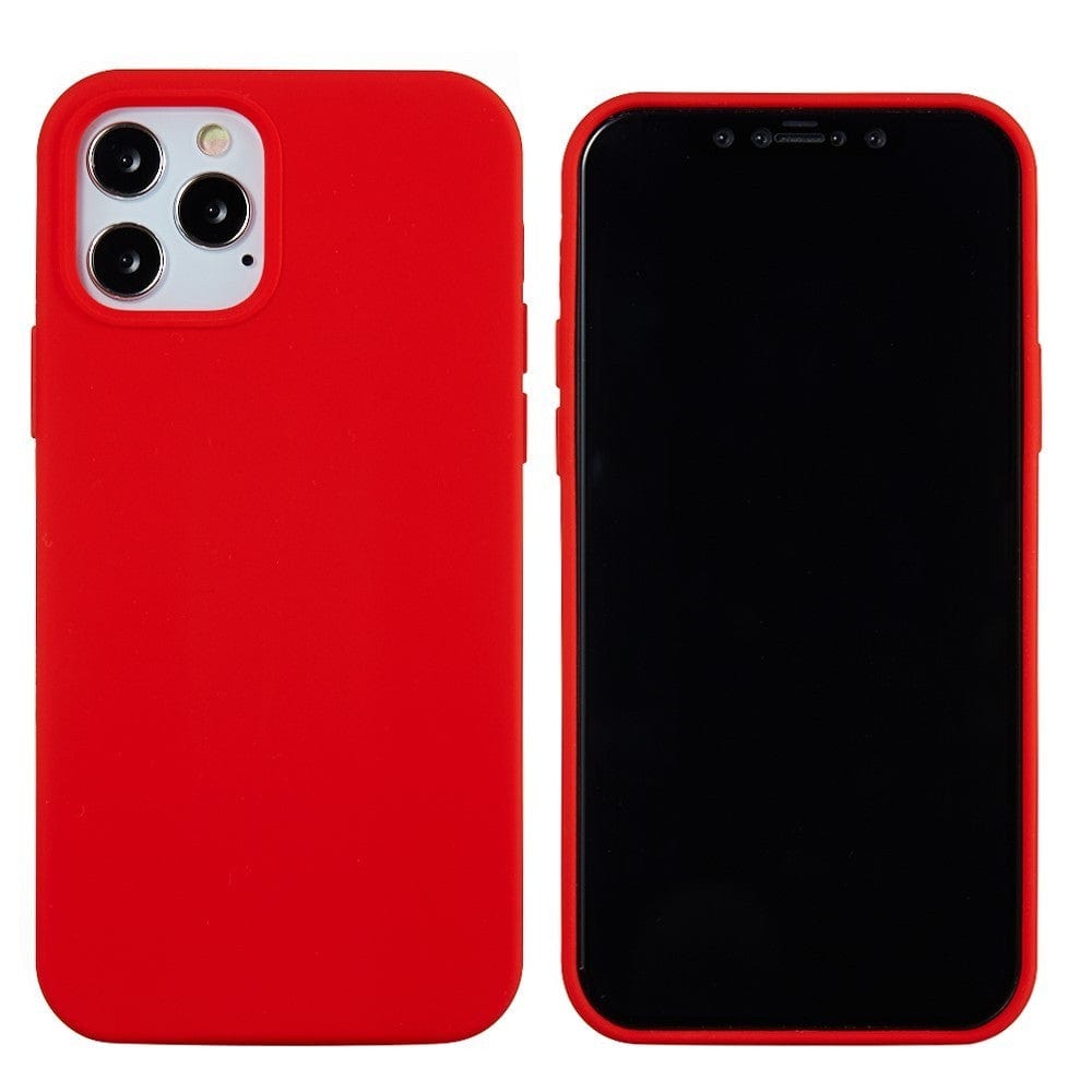 Husa protectie compatibila cu Apple iPhone 12 Mag Safe Silicone Rosu