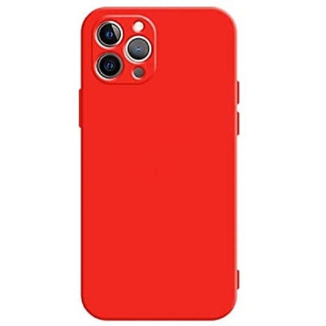 Husa protectie compatibila cu Apple iPhone 11 Pro Max Liquid Silicone Case Rosu