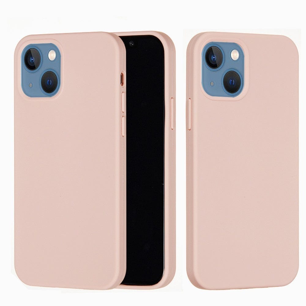 Husa protectie compatibila cu Apple iPhone 13 Pro Max Liquid Silicone Roz