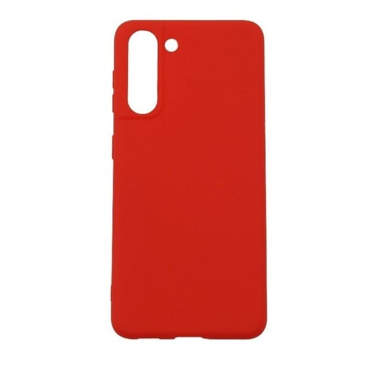 HUSA DE PROTECTIE COMPATIBILA CU SAMSUNG GALAXY S21 ULTRA MATTE TPU ROSU