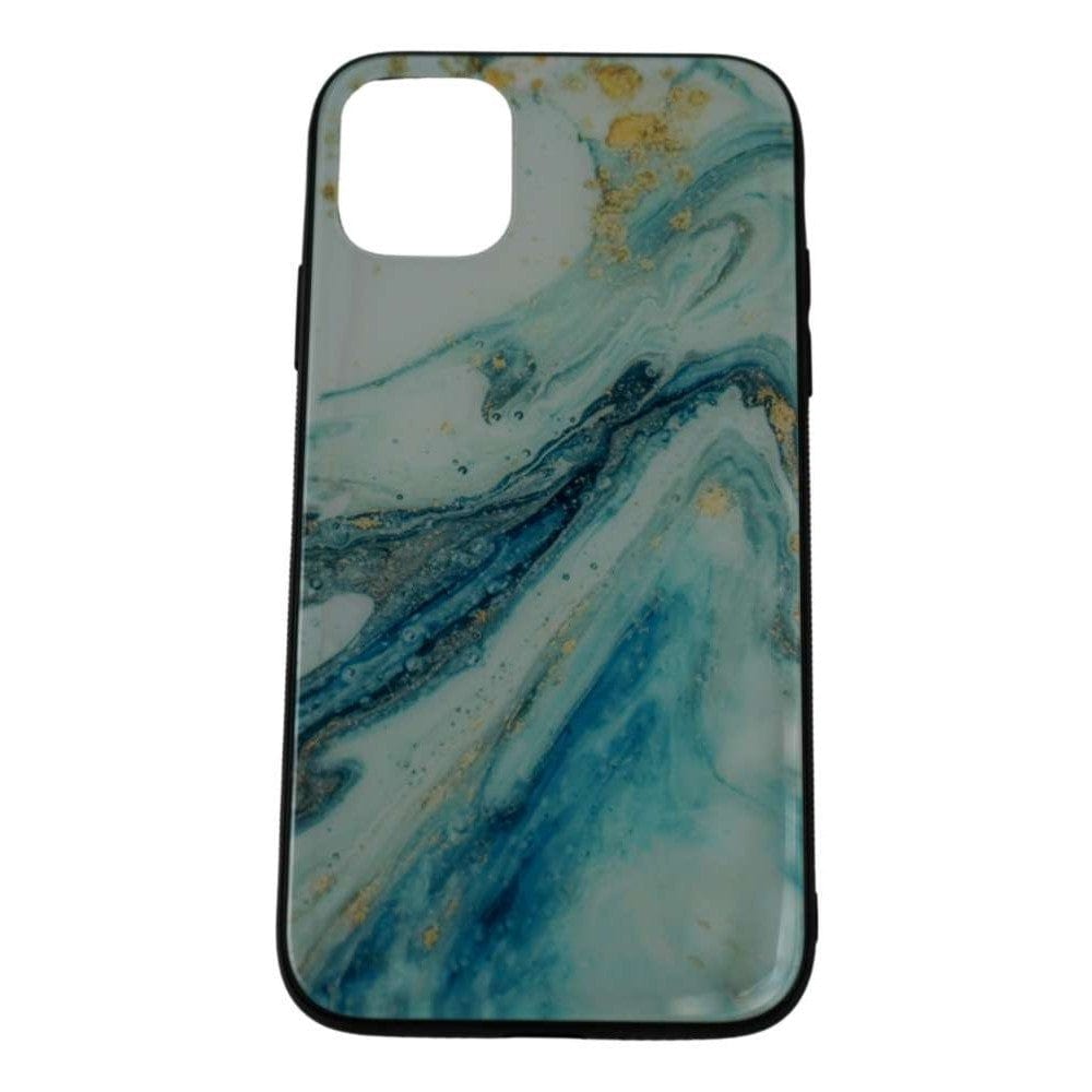 Husa protectie pentru Apple iPhone 11 Marble Glass Model 1