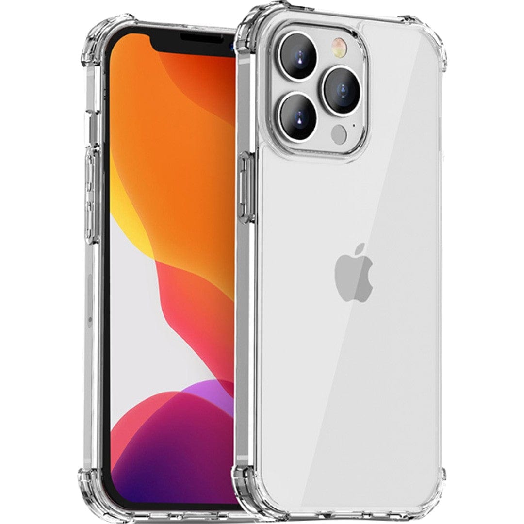 Husa protectie pentru Apple iPhone 11, TPU, Antisoc, Protectie colturi, Rezistenta la impact, 1.5 mm, Transparenta